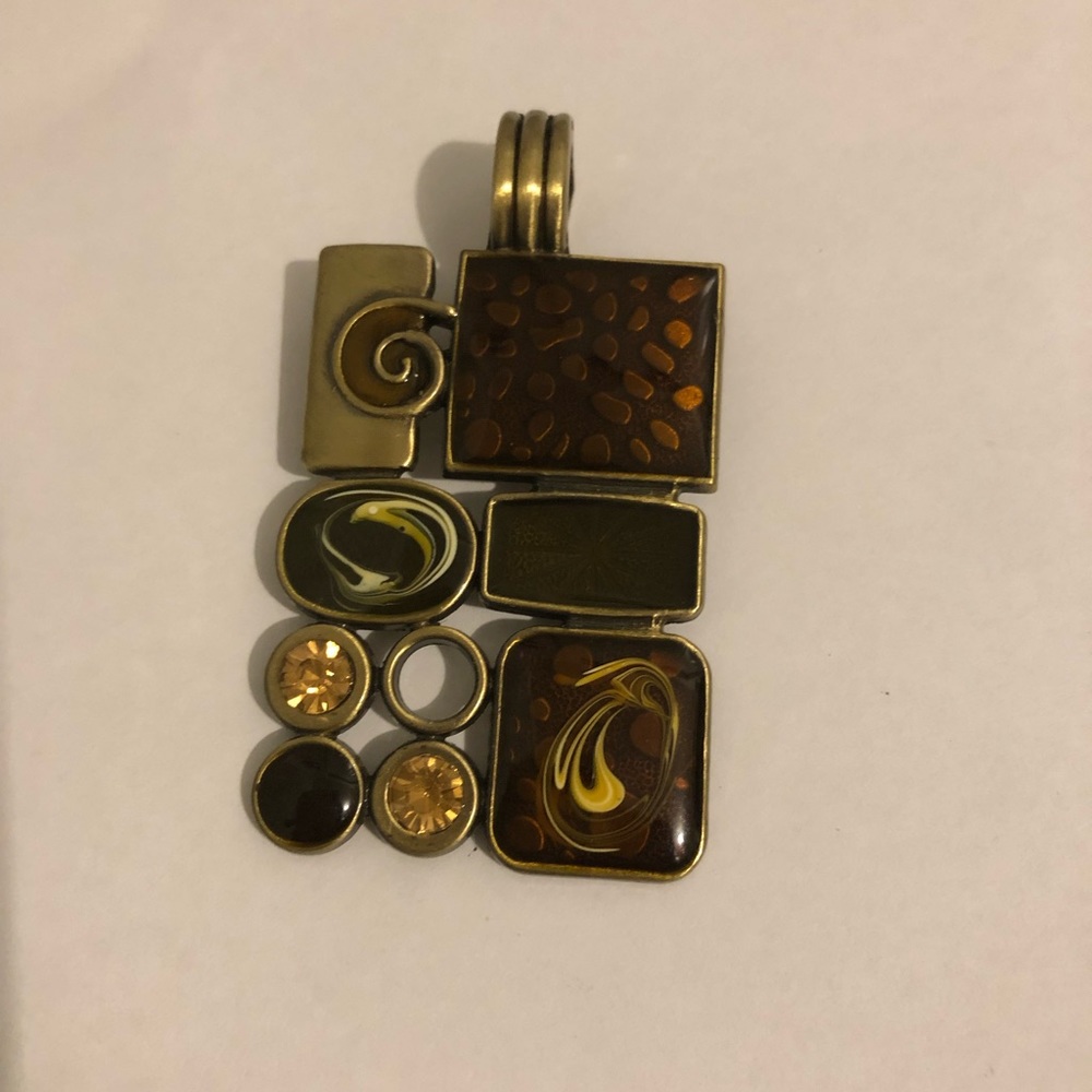 2” Vintage Necklace pendant #92